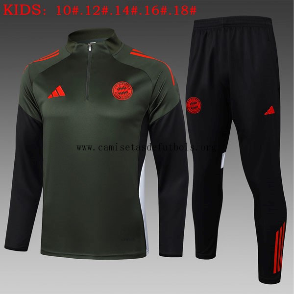 Ninos Sudadera De Training Bayern Munich 2025/26 Verde 5 Extraordinario bicoca, gasta menos de derribo