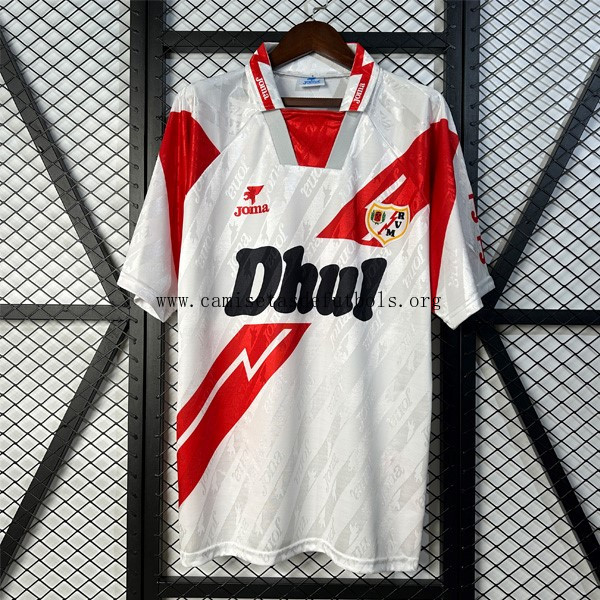 Camiseta Rayo Vallecano Replica Primera Ropa Retro 1994-1995 ¡¡Cómo económico ganga en toda la red!