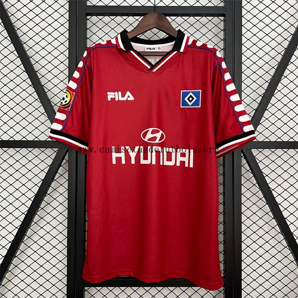 Camiseta Hamburgo S.V Retro 2000 Rojo ¡¡Ni te imaginas ofertón, date prisa!