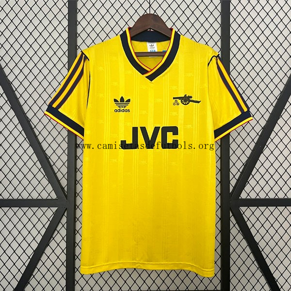 Camiseta Arsenal Replica Segunda Ropa Retro 1986 1988 Benefíciate este descuento simbólico