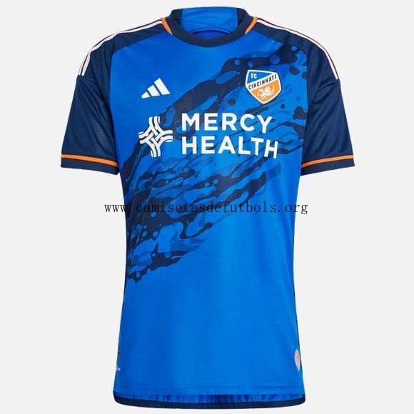 Camiseta FC Cincinnati Replica Primera Ropa 2023/24 Adquiere este ganga milagroso