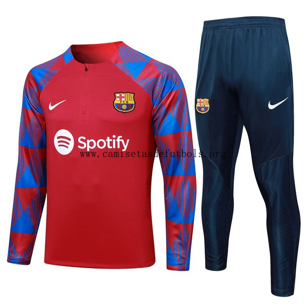 Sudadera De Training Barcelona 2024 Rojo Azul ¡¡Ni te imaginas increíble rebaja de campeonato!