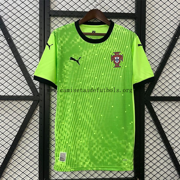 Camiseta Portugal Portero 2025 Verde ¡¡Vaya ahorro, aprovéchala ya!
