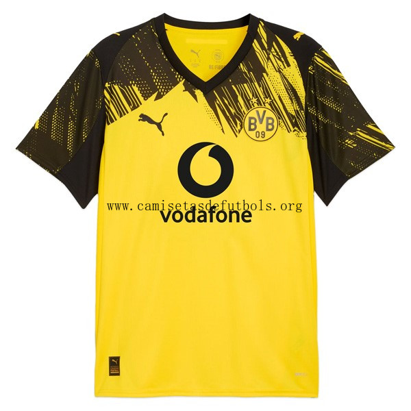 Camiseta Borussia Dortmund Replica Primera Ropa 2025/26 Rebajado precio, dispara de fábrica