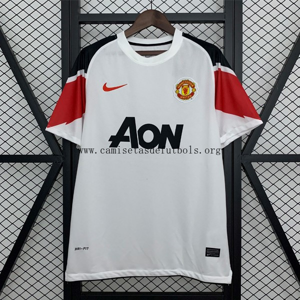 Camiseta M-U Replica Segunda Ropa Retro 2010-2011 Rebaja genial calidad asegurada