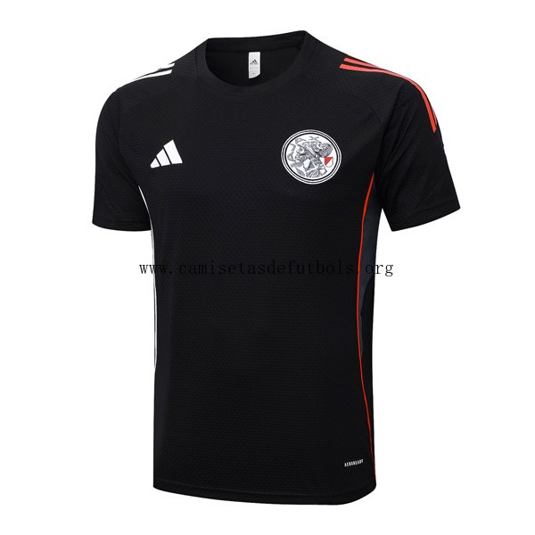 Camiseta Entrenamiento Ajax 2025/26 Negro 3 Rebaja barato de derribo