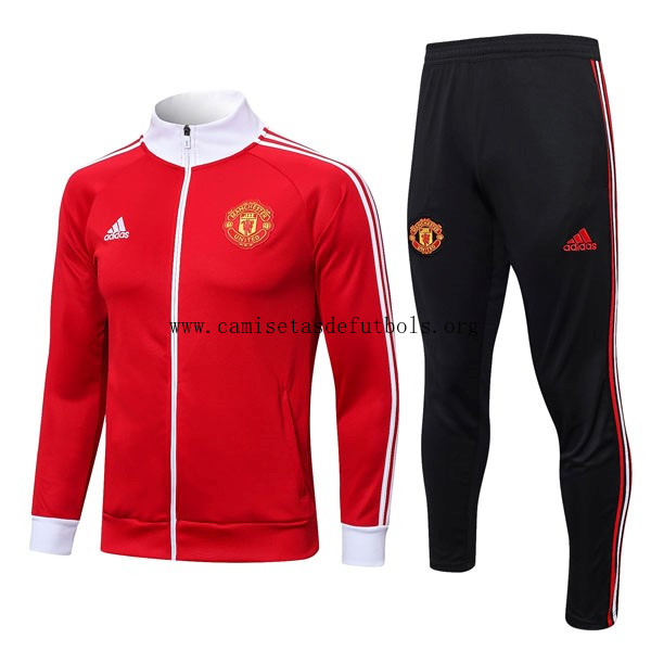 Chandal Manchester United 2022/23 Rojo Negro Bestial precio, llévatelo hasta fin de existencias