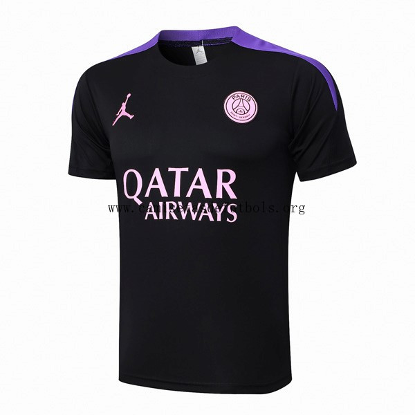 Camiseta Entrenamiento PSG 2024/25 Negro Purpura Saldo brutal sin intermediarios