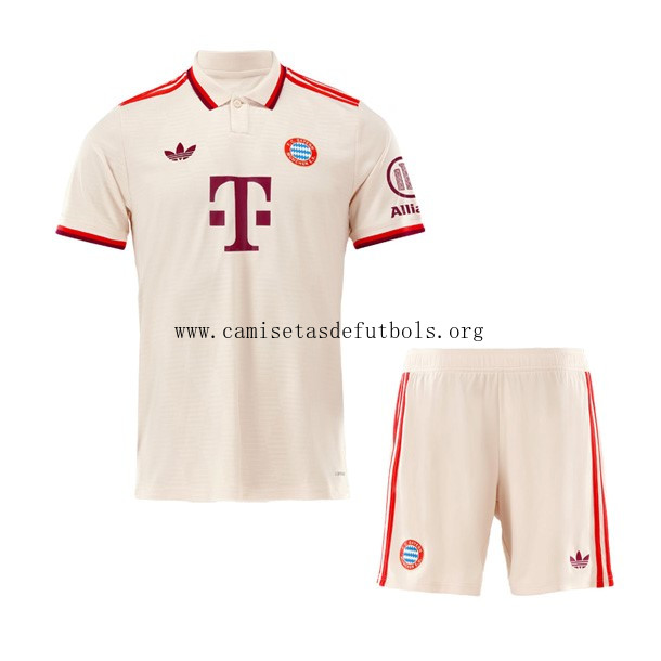 Camiseta Bayern Munich Replica Tercera Ropa Niño 2024/25 Amigo liquidación, adquiere como nunca