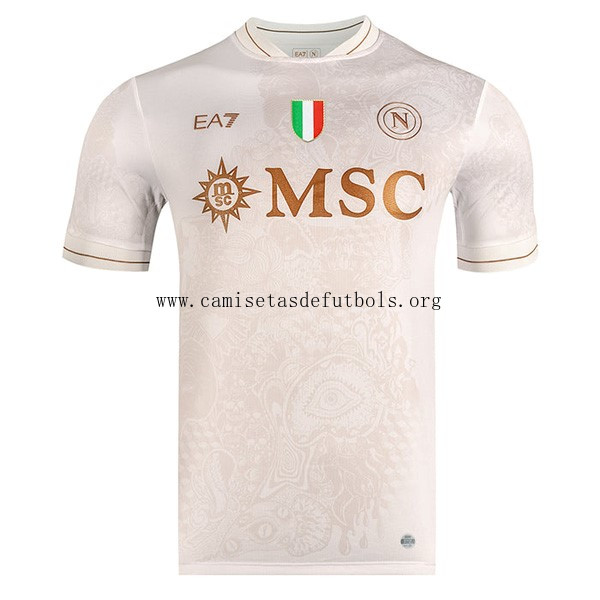 Camiseta Napoli Replica Segunda Ropa 2025/26 Bicoca, agarra