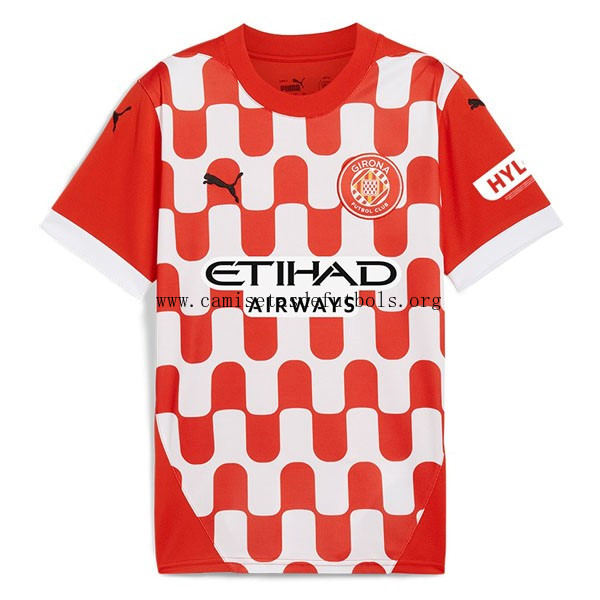 Camiseta Girona Replica Primera Ropa 2024/25 Ganga excelente hasta fin de existencias