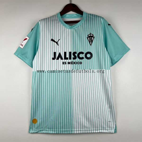 Camiseta Sporting Gijon Replica Segunda Ropa 2023/24 ¡¡Menudo/a inmejorable chollazo de campeonato!