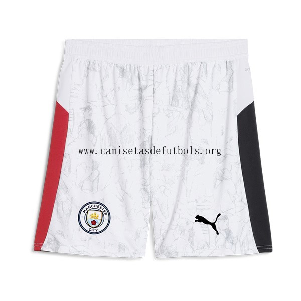 Pantalones Manchester City KidSuper 2025/26 Blanco Consigue más barato que nunca