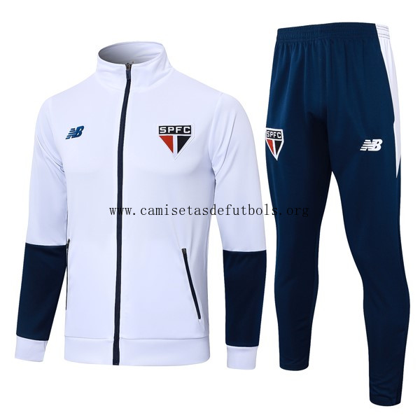 Chandal Sao Paulo 2024/25 Blanco 3 ¡¡Qué insuperable ganga como nunca!