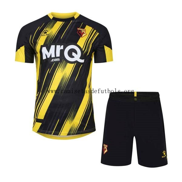 Camiseta Watford Replica Primera Ropa Niño 2023/24 Razonable ahorro, aprovéchala ya sin competencia