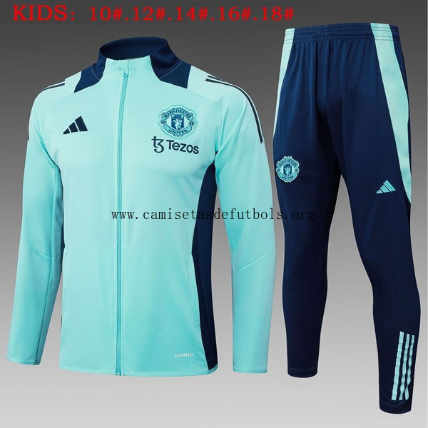 Ninos Chandal Manchester United 2025/26 Azul Precio justo como nunca