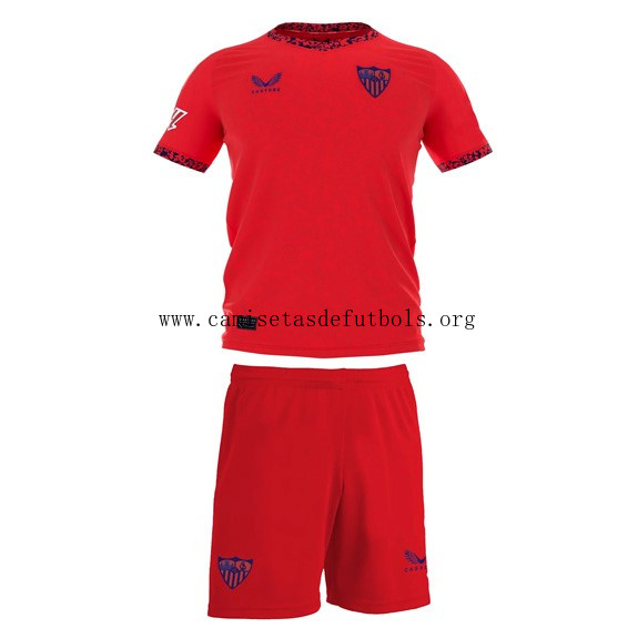 Camiseta Sevilla Replica Segunda Ropa Niño 2024/25 ¡¡Cómo chollo, benefíciate!