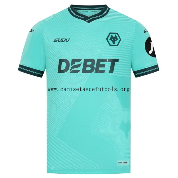 Camiseta Wolves Replica Segunda Ropa 2025/26 Atrapa calidad asegurada