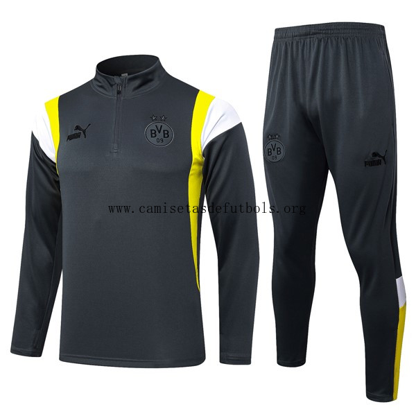 Sudadera De Training Borussia Dortmund 2024 Gris 2 Descuentazo transparente de campeonato