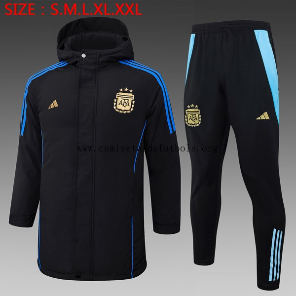 Abrigo Argentina Conjunto Completo 2024/25 Negro 3 ¡¡Menudo/a ahorro, benefíciate!