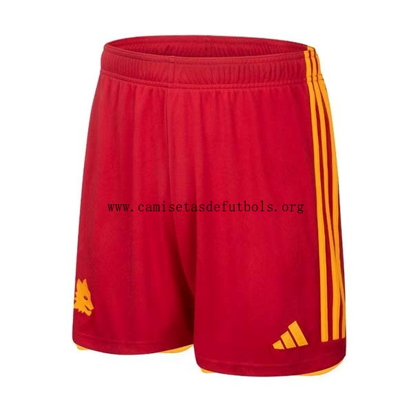 Pantalones AS Roma Replica Primera Ropa 2023/24 Económico oferta, consigue de risa