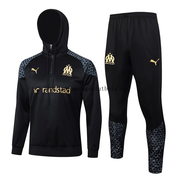 Sudadera Con Capucha Marsella 2024 Negro 2 ¡¡Menudo/a prodigioso descuento como nunca!