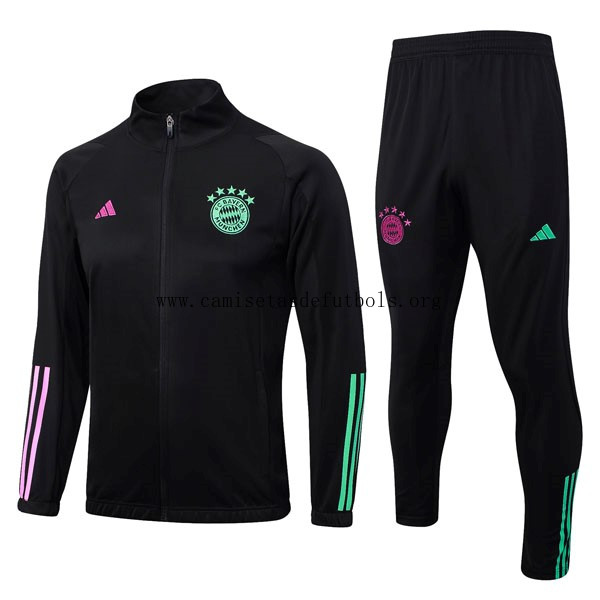 Chandal Bayern Munich 2023/24 Verde Negro Oportunidad divino sin competencia