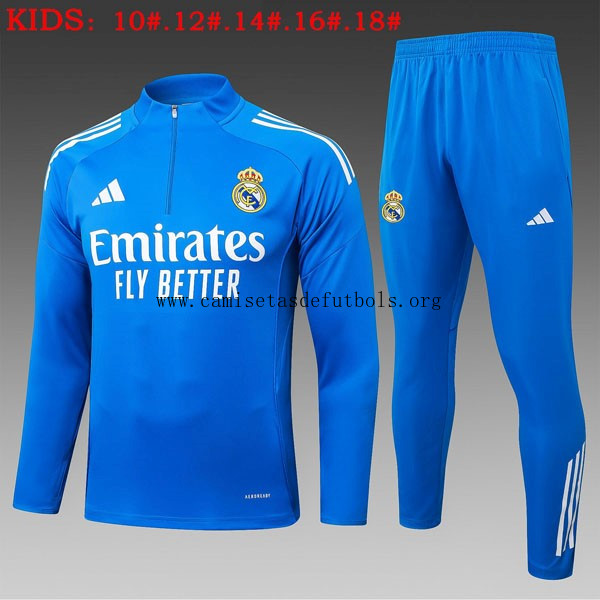 Ninos Sudadera De Training Real Madrid 2025/26 Azul 6 ¡¡Qué liquidación, cógelo!