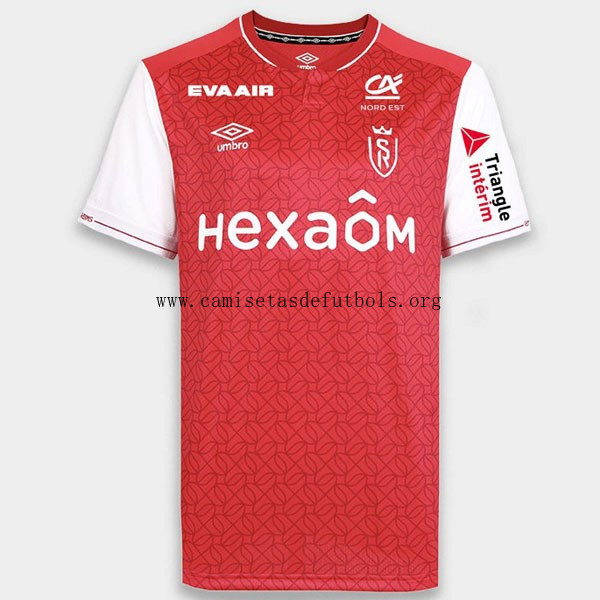 Camiseta Stade De Reims Replica Primera Ropa 2023/24 Consigue por tiempo limitado