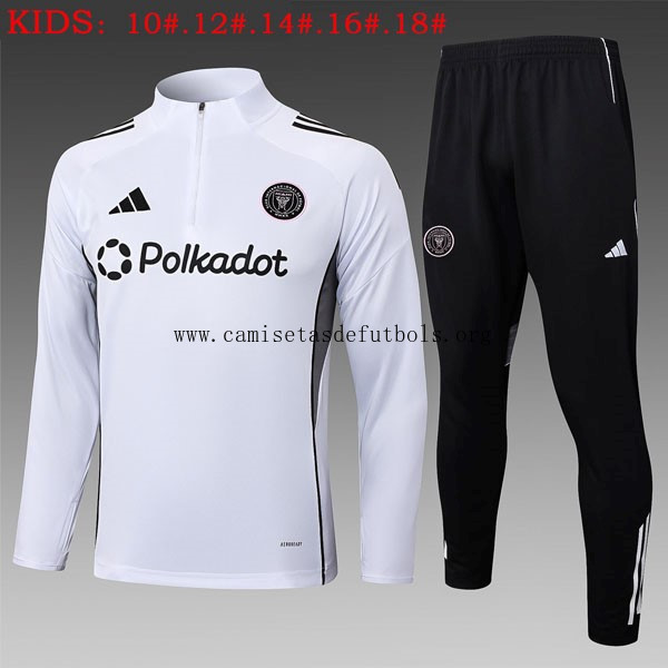 Ninos Sudadera De Training Inter Miami 2025/26 Blanco 5 Prodigioso chollo, no lo pienses calidad asegurada