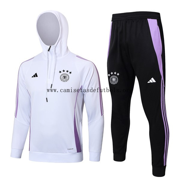 Sudadera Con Capucha Alemania 2024/25 Blanco 3 Excelente chollazo, hazte con él de fábrica
