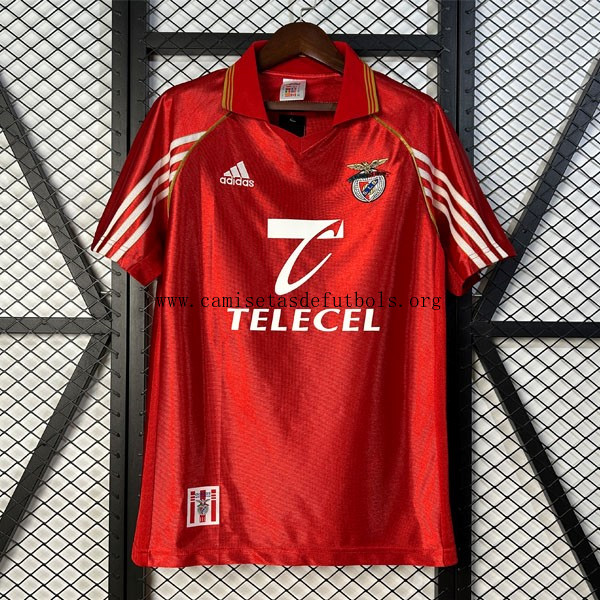 Camiseta Benfica Replica Primera Ropa Retro 1998-1999 Reserva de derribo
