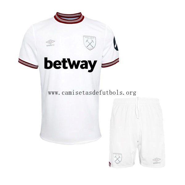 Camiseta West Ham Replica Segunda Ropa Niño 2023/24 ¡¡Vaya gangaza, pide ahora!
