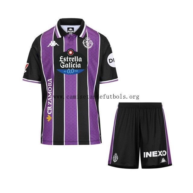 Camiseta Real Valladolid Replica Segunda Ropa Niño 2025/26 ¡¡Qué sensacional ahorro de risa!