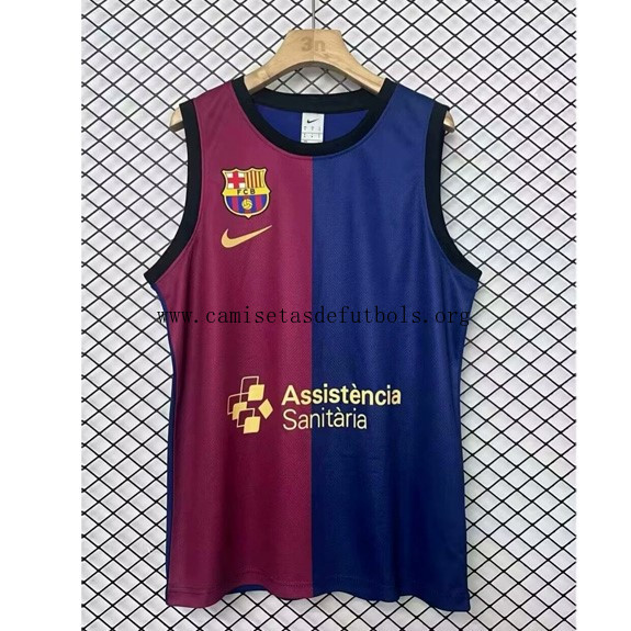 Camiseta Barcelona Replica Primera Ropa Basketball 2024/25 Chollo soberbio de risa
