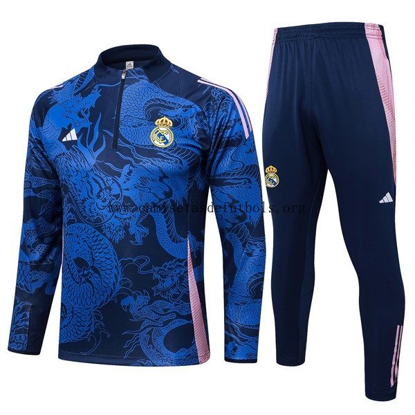 Sudadera De Training Real Madrid 2024/25 Azul 3 ¡¡Menudo/a sensacional oportunidad de outlet!