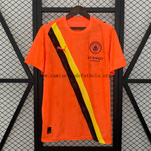 Camiseta Manchester City Replica Tercera Ropa 2025/26 ¡Qué descuento!