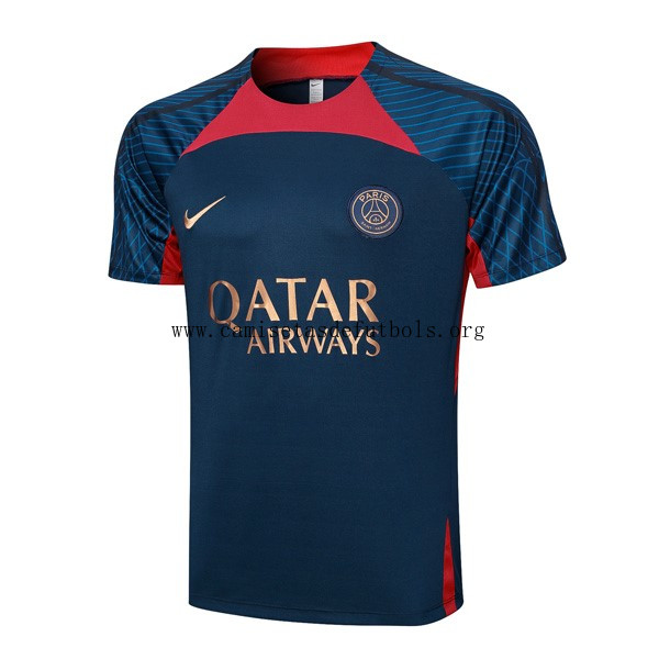 Camiseta Entrenamiento PSG 2024 Azul Rebajón transparente