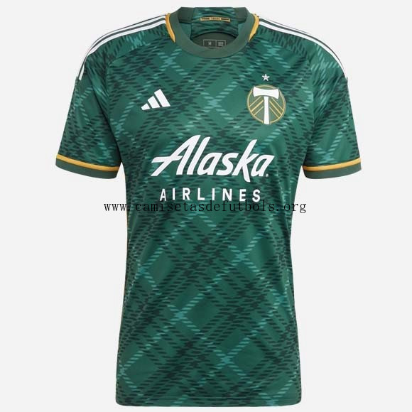 Camiseta Portland Timbers Replica Primera Ropa 2023/24 Gasta menos más barato que nunca