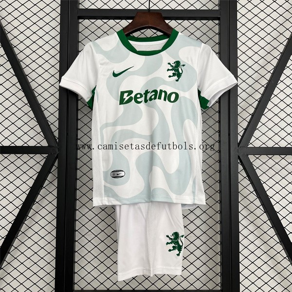 Camiseta Sporting Lisbon Replica Segunda Ropa Niño 2025/26 Hazte con él este descuentazo increíble