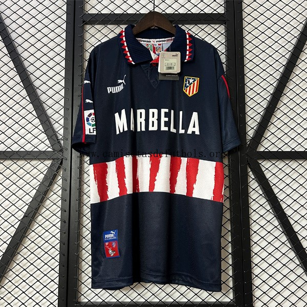 Camiseta Atletico Madrid Replica Segunda Ropa Retro 1997-1998 Reserva este liquidación barato Camiseta Atletico Madrid Replica Segunda Ropa Retro 1997-1998 Reserva este liquidación barato