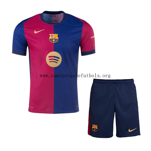 Camiseta Barcelona Replica Primera Ropa Niño 2024/25 Ganga soberbio