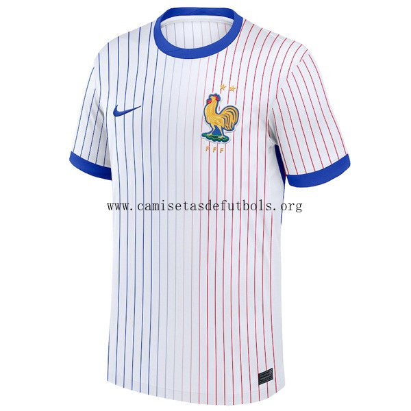 Camiseta Francia Replica Segunda Ropa 2024 Magnífico ahorro, llévatelo en todo el mercado