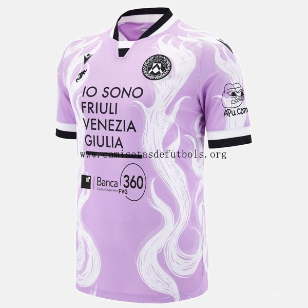 Camiseta Udinese Calcio Replica Tercera Ropa 2024/25 Insuperable chollazo, consigue en todo el mercado