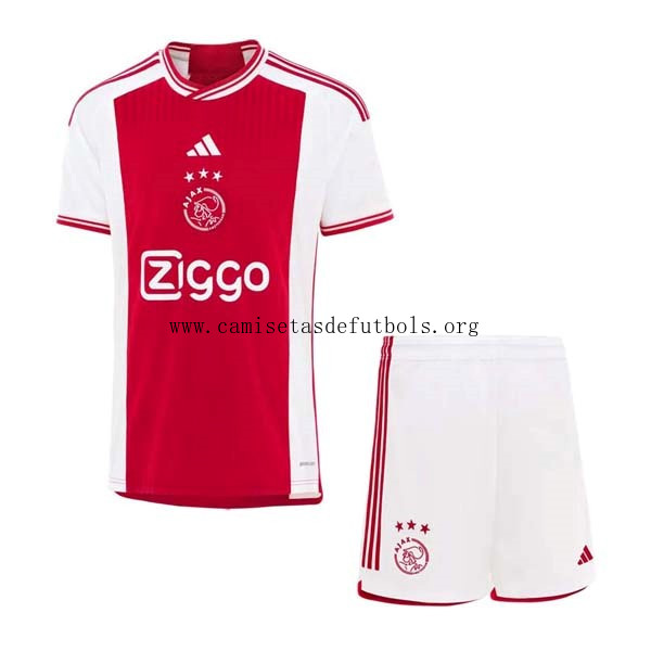 Camiseta Ajax Replica Primera Ropa Niño 2023/24 Precio, aprovéchala ya