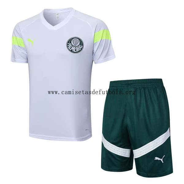 Camiseta Entrenamiento Palmeiras Conjunto Completo 2023/24 Blanco Brutal oportunidad, cógelo calidad asegurada