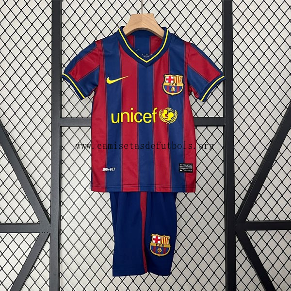 Camiseta Barcelona Replica Primera Ropa Retro Niño 2009 2010 Preciaco fantástico