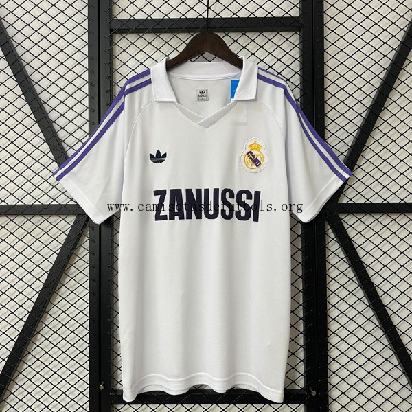 Camiseta Real Madrid Replica Primera Ropa Retro 1984-1985 ¡¡Menudo/a bicoca, benefíciate!