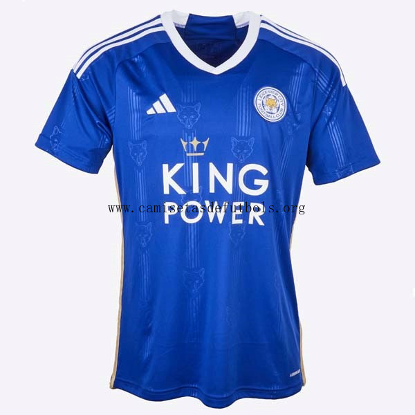 Camiseta Leicester City Replica Primera Ropa 2023/24 ¡¡Cómo magnífico rebaja más barato que nunca!