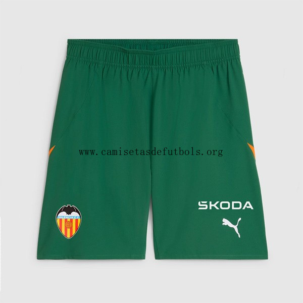Pantalones Valencia Replica Tercera Ropa 2024/25 ¡¡Qué divino ahorro con devolución gratis!